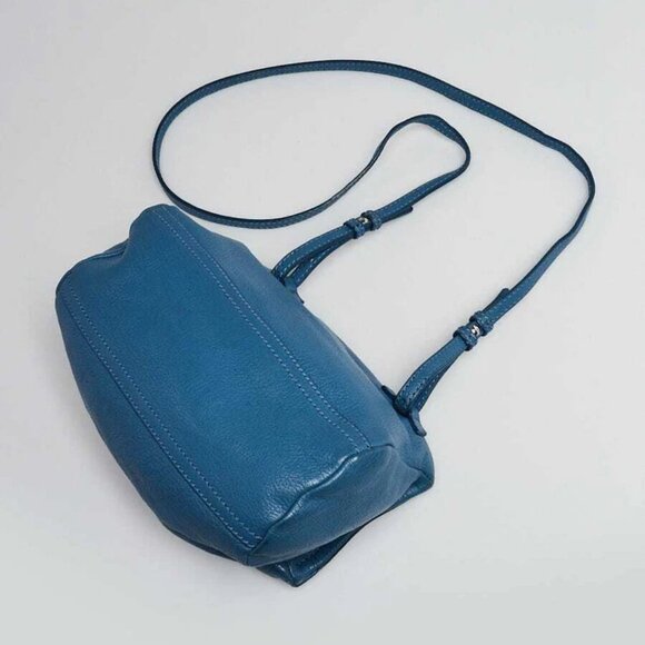 Givenchy Blue Sugar Goatskin Leather Mini Pandora Bag - Picture 3 of 12